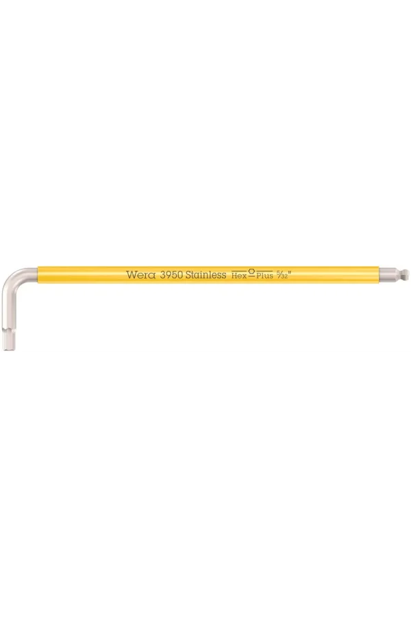 Wera 3950 SPKL Renkli Emperyal Allen Anahtar, inç, Paslanmaz, 5/32 x 137 mm