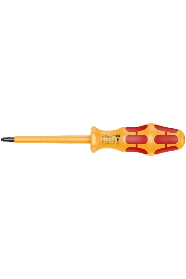 Wera 1062 i PH VDE Yalıtımlı Kraftform Yıldız Tornavida, PH 2 x 100 mm