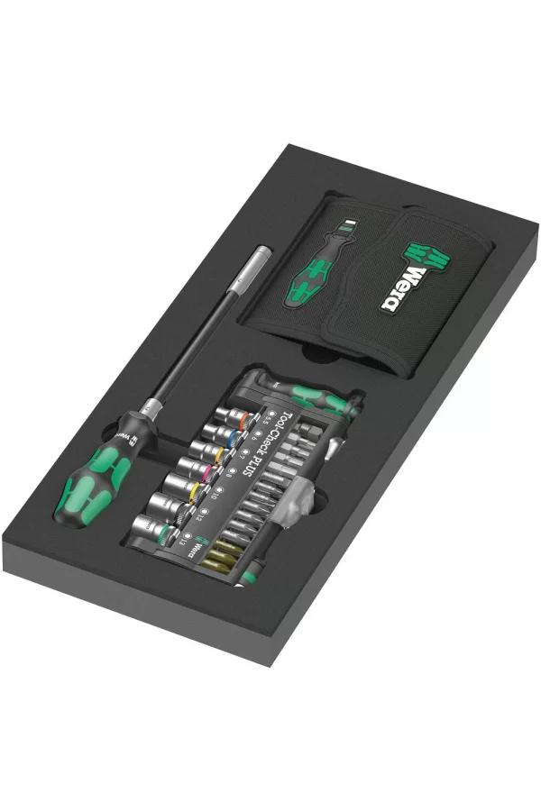 Wera 9750 Özel Kesim Süngerli Kraftform Kompakt ve Tool-Check PLUS Set 1