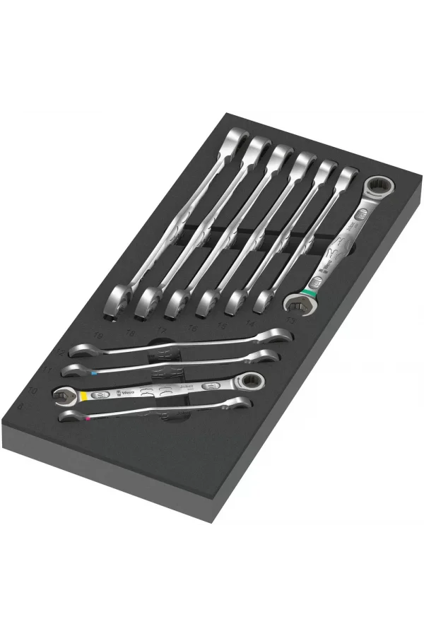 Wera 9730 Özel Kesim Süngerli 6000 Joker Set 1