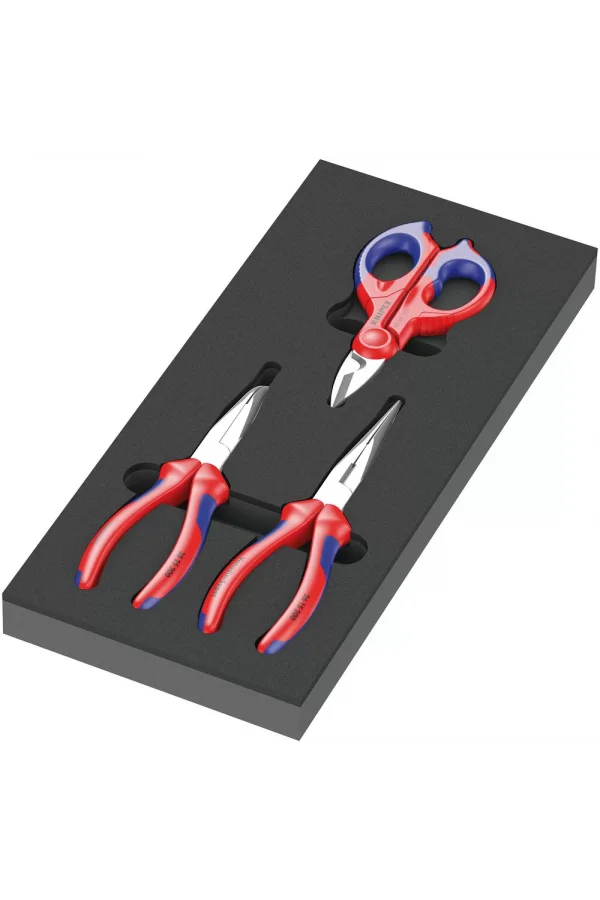 Wera 9781 Özel Kesim Süngerli KNIPEX Pense Set 2