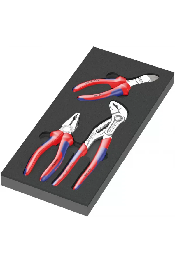 Wera 9780 Özel Kesim Süngerli KNIPEX Pense Set 1
