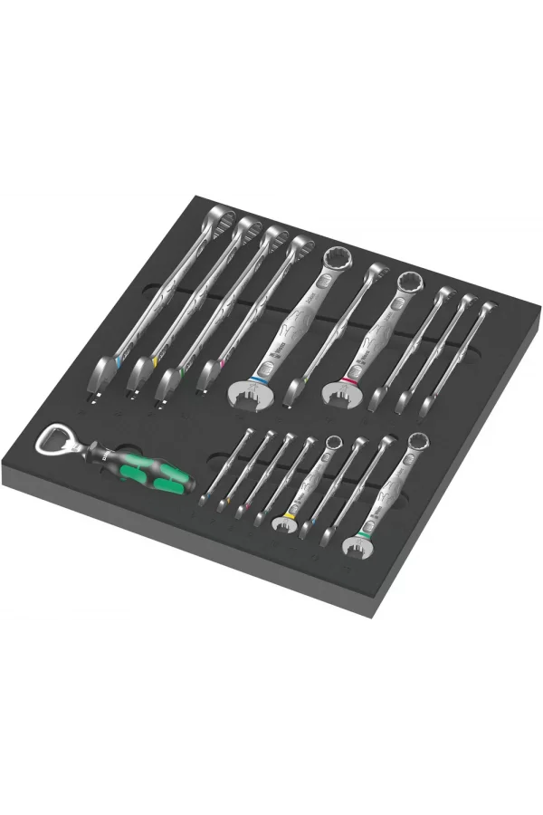 Wera 9731 Özel Kesim Süngerli 6003 Joker Set 1