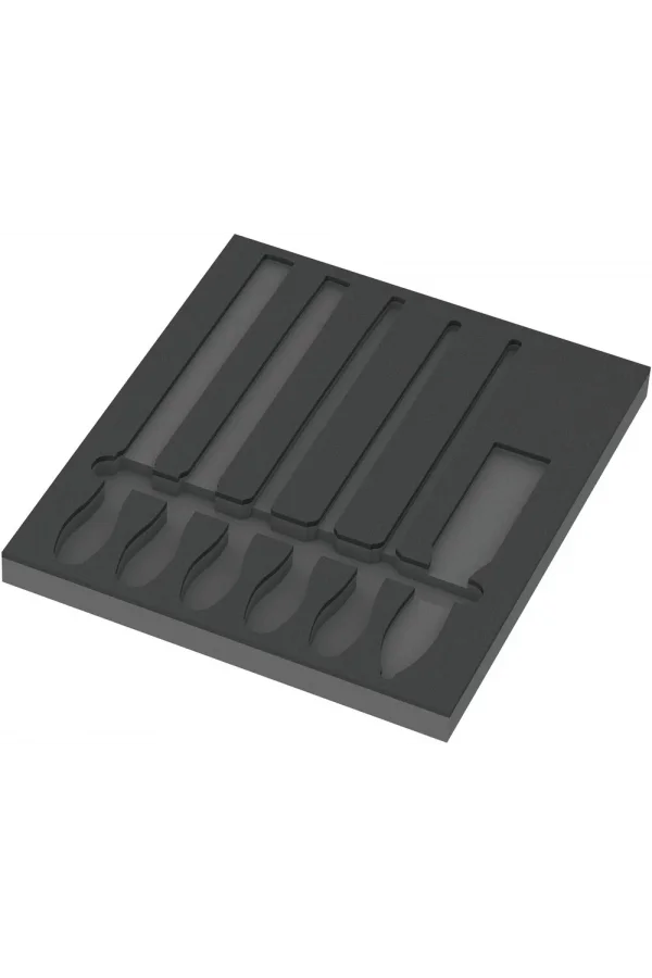 Wera 9883 Özel Kesim Sünger, PFERD Set 1 için, boş, 344 x 30 x 392 mm