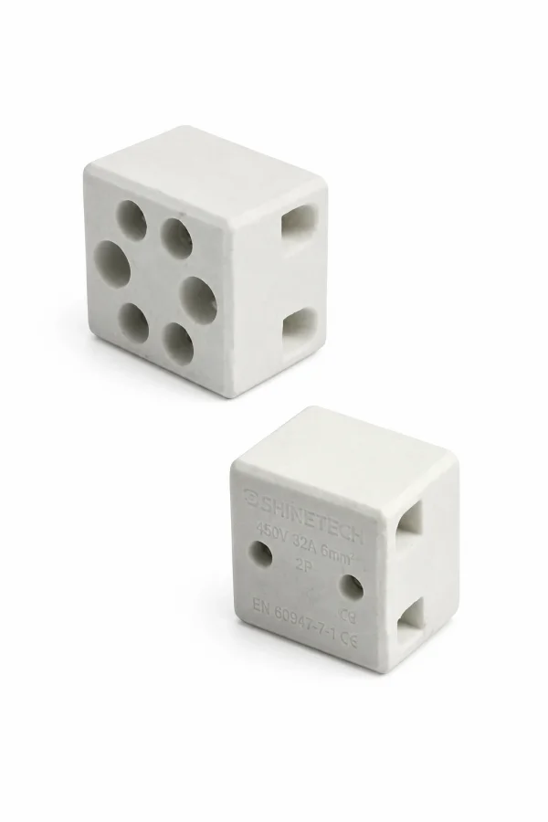 Lohia Socket/Fem Connector Rect 2Pole/Pin 32A