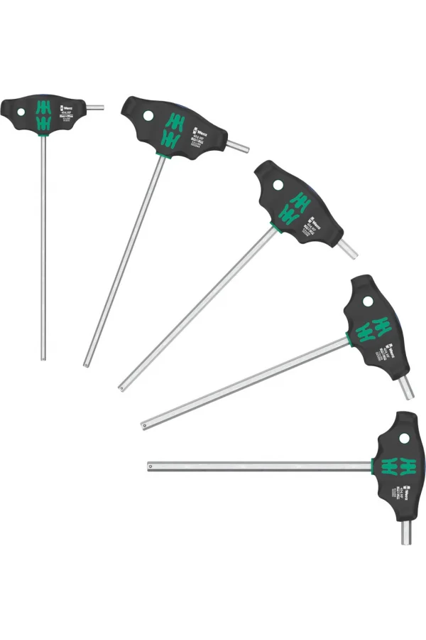 Wera 454/5 HF SHK Set 1 Tutma Fonksiyonlu Hex-Plus T Saplı Tornavida Seti