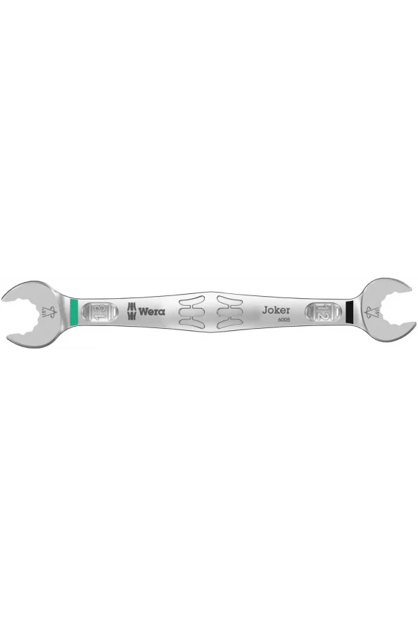 Wera 6005 Joker Çift Açık Ağız Anahtar, 12 x 13 x 166 mm