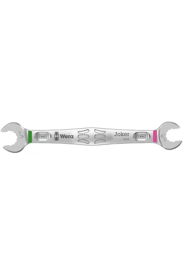 Wera 6005 Joker Çift Açık Ağız Anahtar, 8 x 9 x 122.2 mm