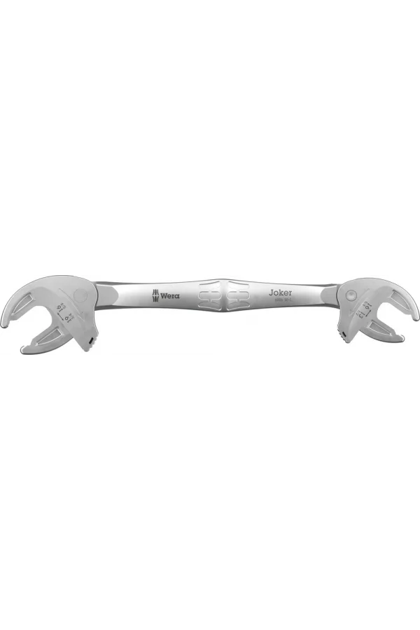 Wera 6006 Joker M/L Kendinden Ayarlı Çift Açık Ağız Kurbağacık Anahtar, 13-16 x 1/2-5/8 x 16-19 x 5/8-3/4 x 239.4 mm