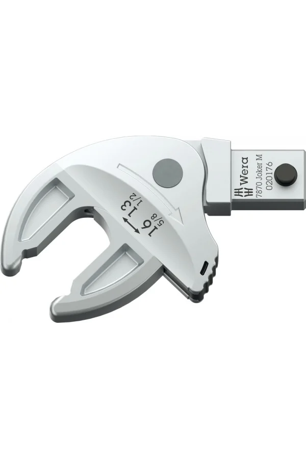 Wera 7870 Joker M Kendinden Ayarlı Açık Ağız 9x12mm Geçmeli Tork Ucu 13-16 mm, 9x12 x 13-16 x 5/8-3/4 x 67.7 mm