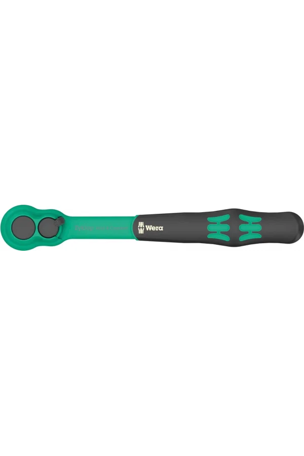 Wera 8010 B Zyklop Comfort Cırcır, Yön Mandallı, 3/8 Sürücülü, 3/8 x 230 mm