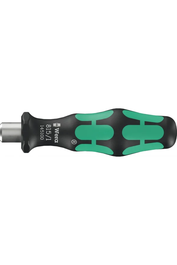 Wera 815/1 Bits tutuculu tornavida, 1/4, 1/4 x 78 mm