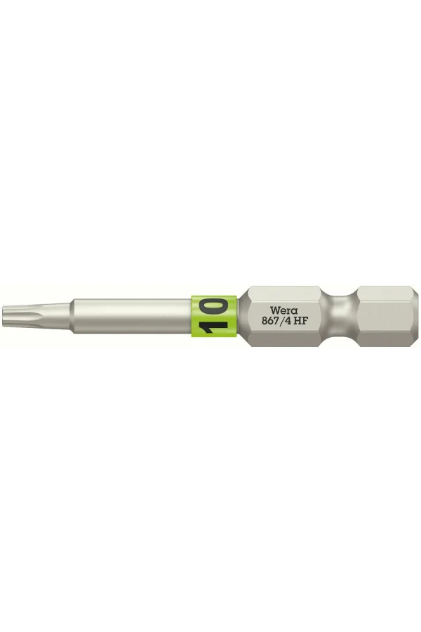 Wera 867/4 TORX® HF Bits, Tutma Fonksiyonlu, TX 10 x 50 mm