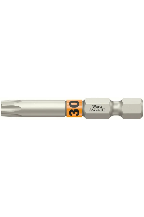 Wera 867/4 TORX® HF Bits, Tutma Fonksiyonlu, TX 30 x 50 mm