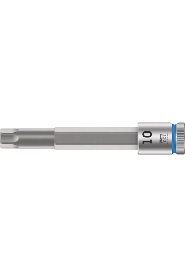 Wera 8740 B Altıgen Uçlu Zyklop Lokma Bits, 3/8 Soketli, Ekstra İnce profilli, 10 x 100 mm