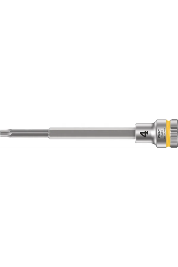 Wera 8740 B Altıgen Uçlu Zyklop Lokma Bits, 3/8 Soketli, Ekstra İnce profilli, 4 x 107 mm