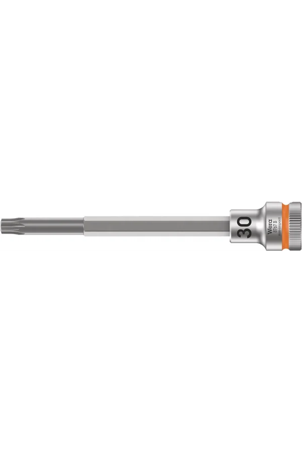 Wera 8767 B TORX® Uçlu Zyklop Lokma Bits, 3/8 Soketli, Ekstra İnce profilli, TX 30 x 107 mm