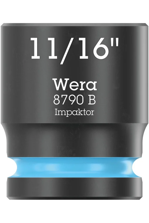 Wera 8790 B Impaktor Lokma, 3/8 Soketli, 11/16 x 30 mm