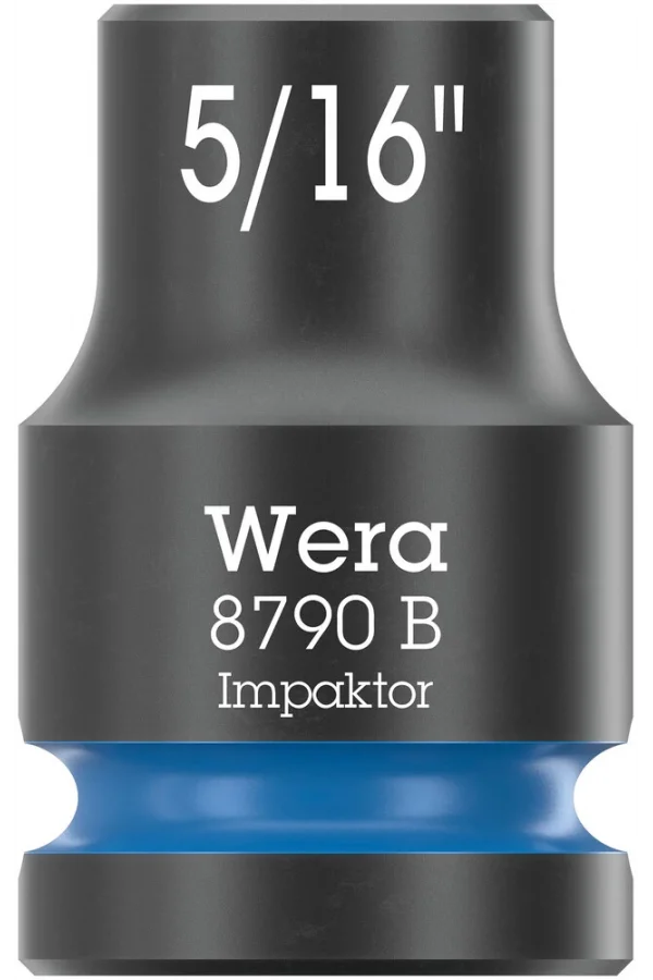 Wera 8790 B Impaktor Lokma, 3/8 Soketli, 5/16 x 30 mm