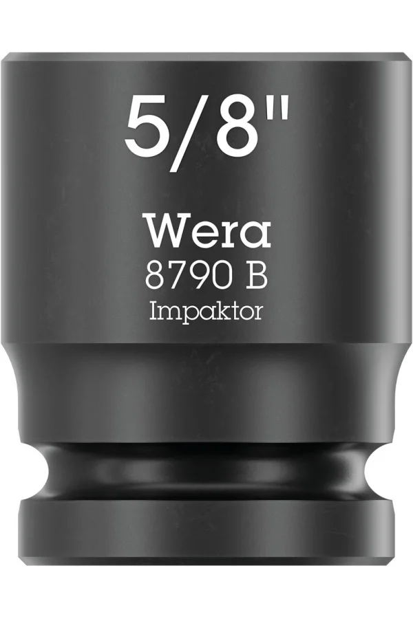 Wera 8790 B Impaktor Lokma, 3/8 Soketli, 5/8 x 30 mm