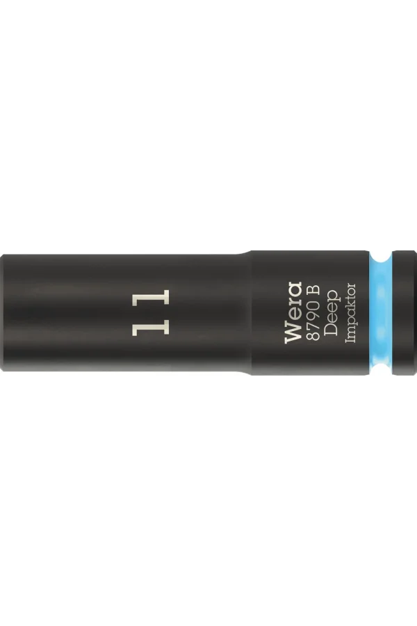 Wera 8790 B Impaktor Derin Lokma, 3/8 soketli, 11 x 63 mm