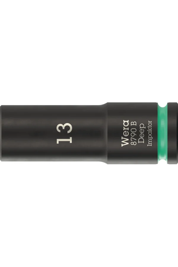 Wera 8790 B Impaktor Derin Lokma, 3/8 soketli, 13 x 63 mm