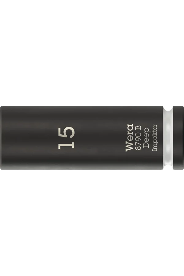 Wera 8790 B Impaktor Derin Lokma, 3/8 soketli, 15 x 63 mm