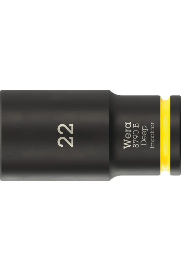 Wera 8790 B Impaktor Derin Lokma, 3/8 soketli, 22 x 63 mm