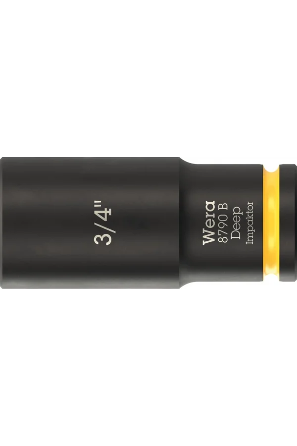 Wera 8790 B Impaktor Derin Lokma, 3/8 soketli, 3/4 x 63 mm