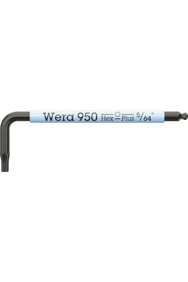 Wera 950 SPKS Renkli, Emperyal, BlackLaser, 5/64 x 50 mm