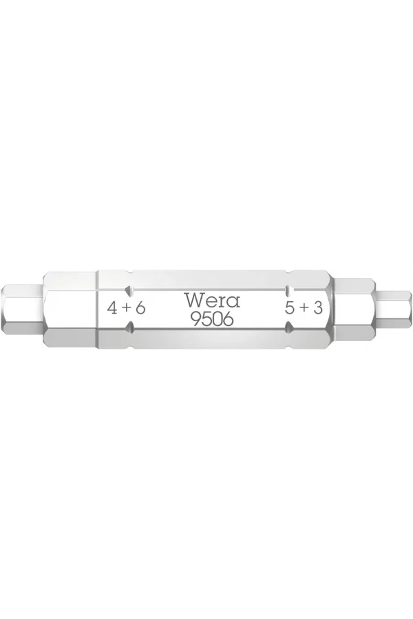 Wera 9506 SB 4ü 1 Arada Bits 1, 3; 4; 5; 6 x 37 mm