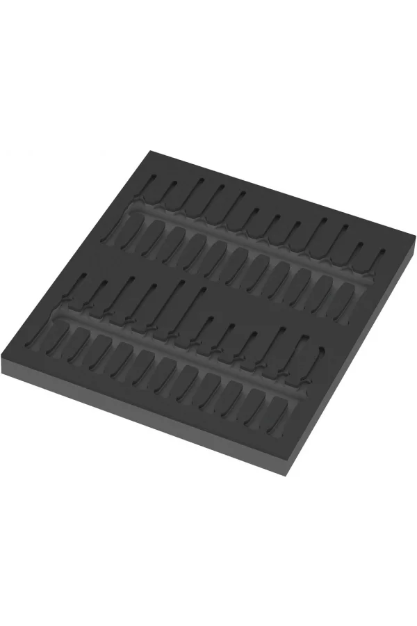 Wera 9815 Özel Kesim Sünger Kraftform Mikro Tornavida Set 1, boş, 344 x 30 x 392 mm