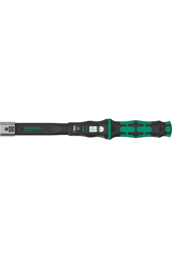 Wera Click-Torque X 7 Değişken Geçmeli Uçlu Ayarlanabilir Tork Anahtarı, 10-100 Nm, 14x18 x 10-100 Nm