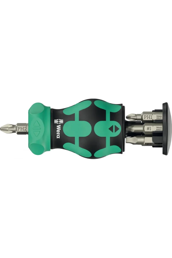 Wera Kraftform Kompakt Stubby/Topaç Bits Hazneli RA 4