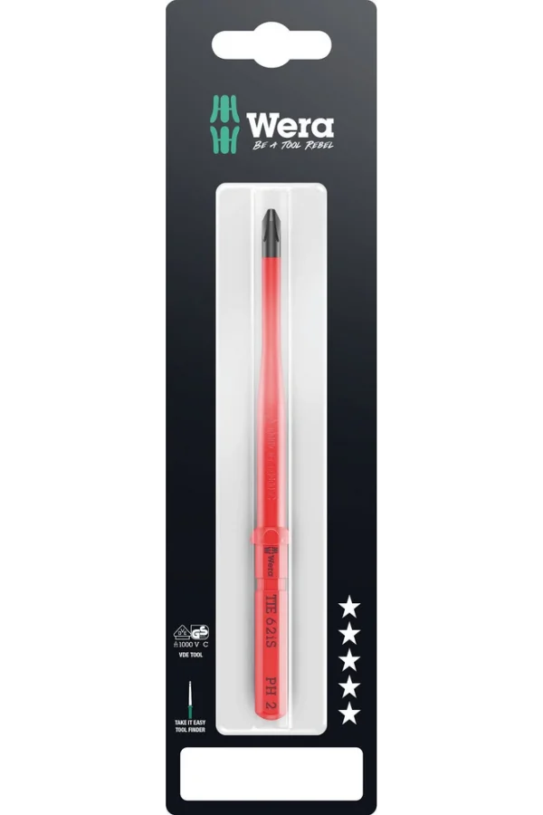 Wera Kraftform Kompakt VDE 62 iS Take it Easy SB, PH 2 x 157 mm