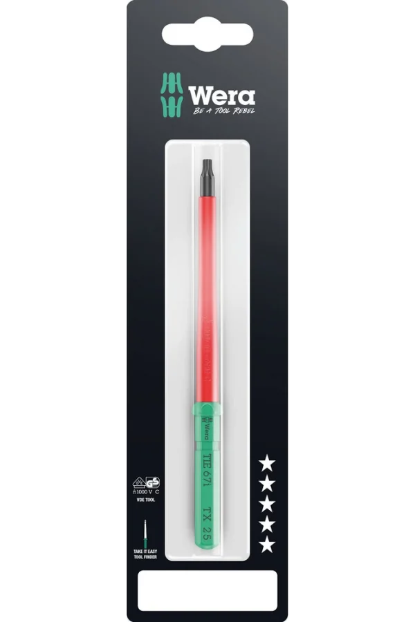 Wera Kraftform Kompakt VDE 67 i TORX® Take it Easy SB, TX 20 x 157 mm