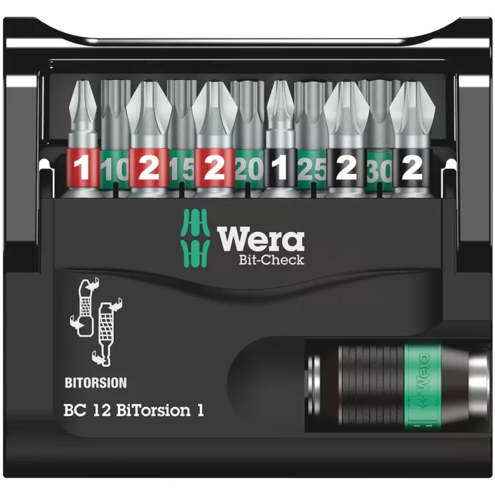 Wera Bit-Check 12 Bi-Torsion Bits Seti 1 05057420001