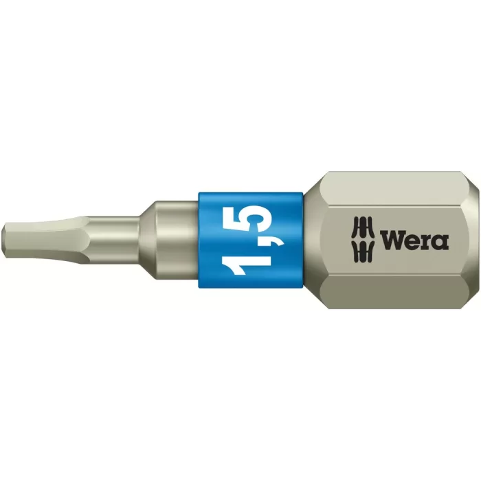 Wera 3840/1 Paslanmaz TS Hex-Plus Alyan 1,5x25mm Bits 05071070001