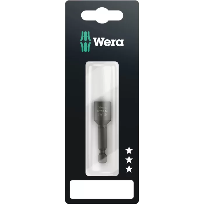 Wera 869/4 Mıknatıslı Lokma 10x50mm Bits SB 05073505001