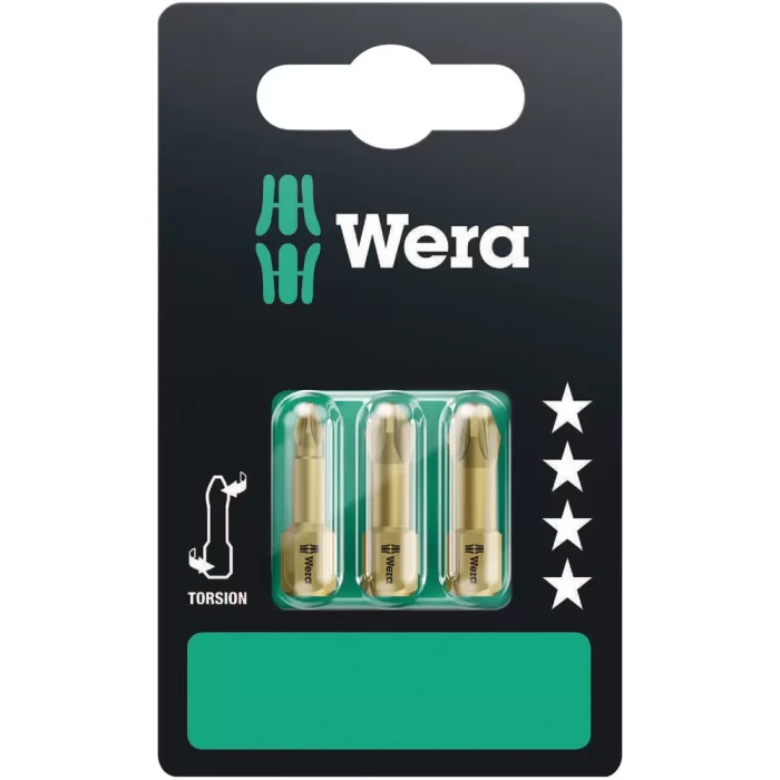 Wera 855/1 Th Pz 3x25mm Bits SB 05073372001