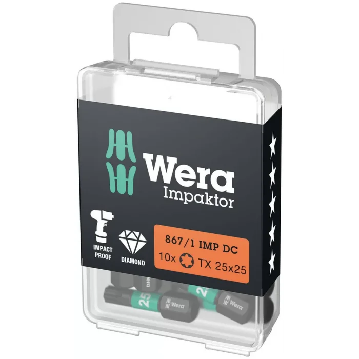 Wera 867/1 IMP DC TORX® DIY Impaktor Bits