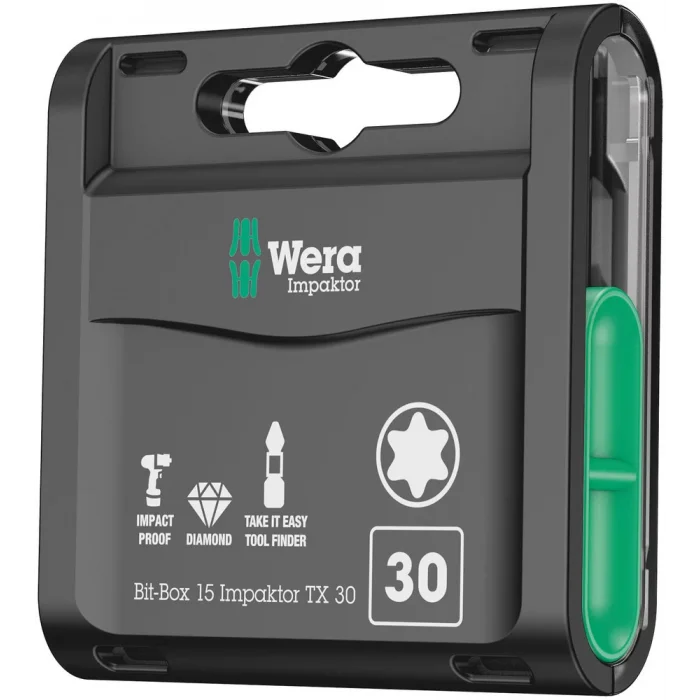 Wera Bits Box 15 Impaktor TX