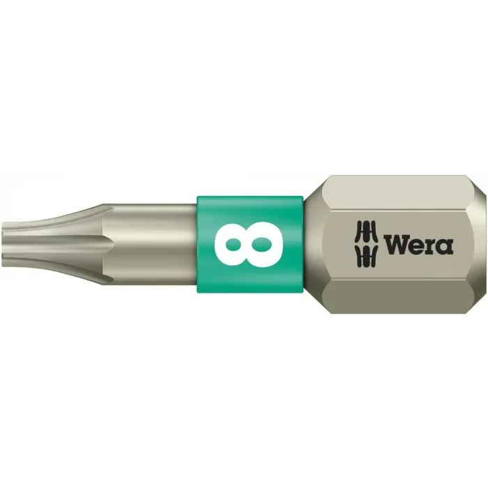 Wera 3867/1 TS TORX® Bits, Paslanmaz, TX 8 x 25 mm
