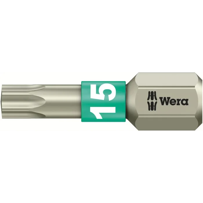 Wera 3867/1 TS TORX® Bits, Paslanmaz, TX 15 x 25 mm