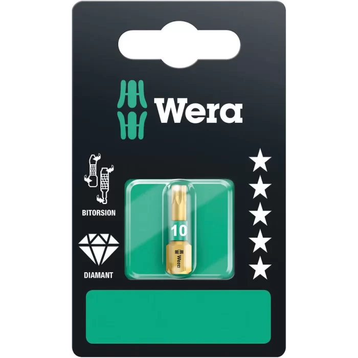 Wera 867/1 BDC Tx 10x25mm Bits SB 05134374001