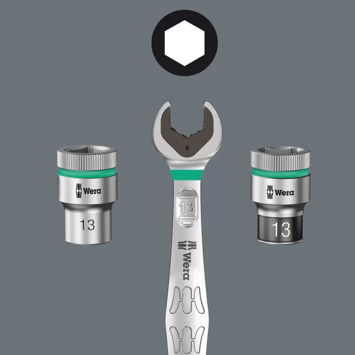 Wera 6003 Joker 18mm Yıldız Açık Ağızlı Anahtar 05020209001