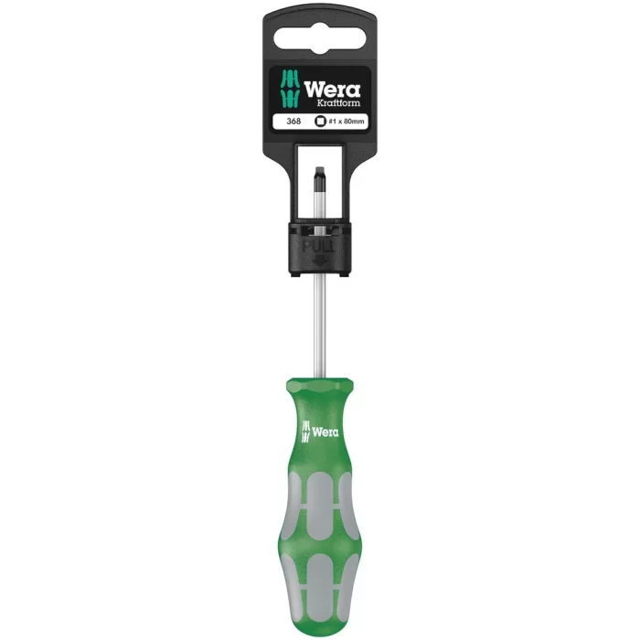 Wera 368 Kare 1x80mm Hang-Tag Tornavida 05100070001