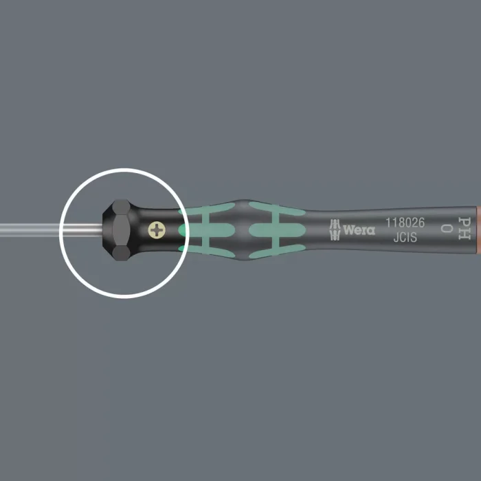 Wera 2069 Elektronikçi Lokmabaş Tornavida, 2 x 60 mm