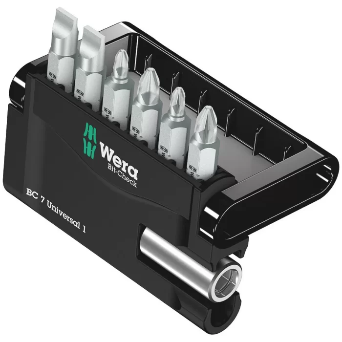 Wera Bit-Check 7 Universal Bits Seti 1 SB 05073406001