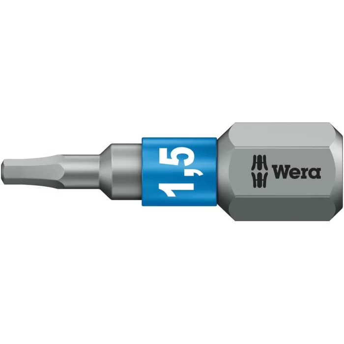 Wera 840/1 BTZ Hex-Plus Alyan 1,5x25mm Bits 05056680001